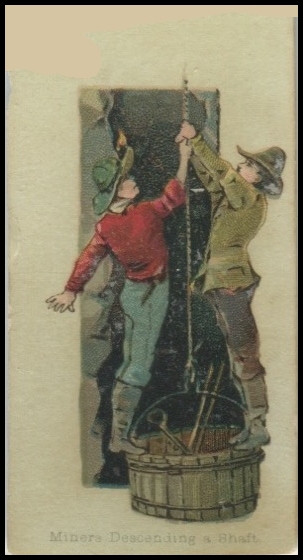 Miners Descending a Shaft
